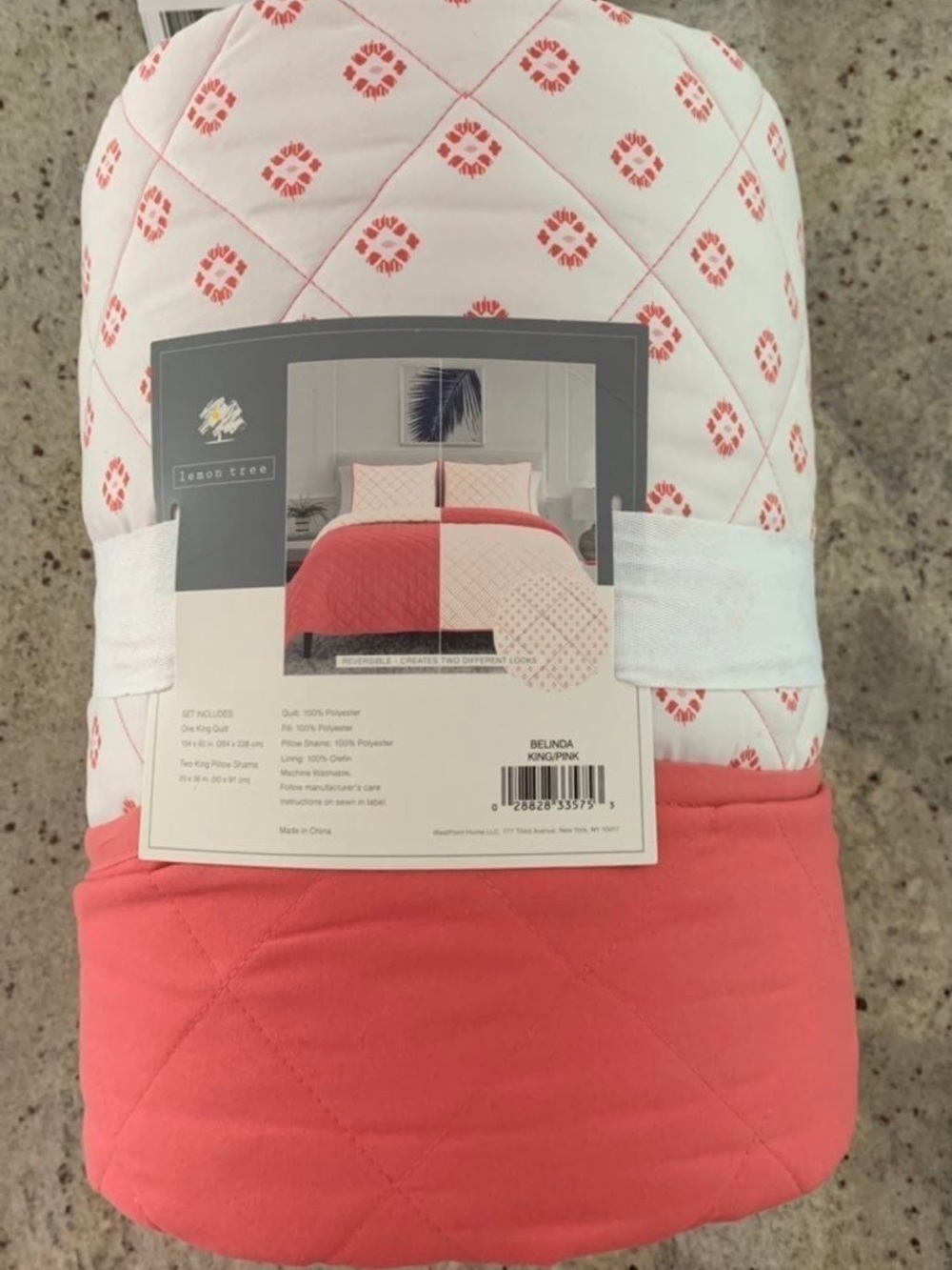 Lemon Tree Belinda Pink Quilt Set - King
The Lemon Tree Belinda Quilt. NWT